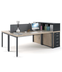 Euro 38 4 Leg Desk (Cluster)