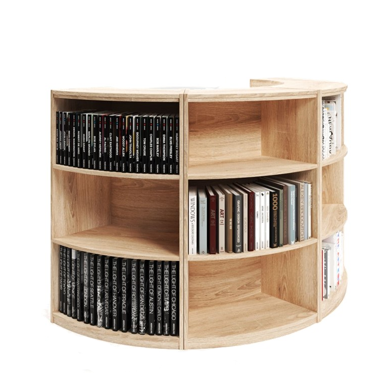 Single Sided Bookcase Comprising of 3