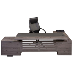 Tetrix Executive Desk with inlay