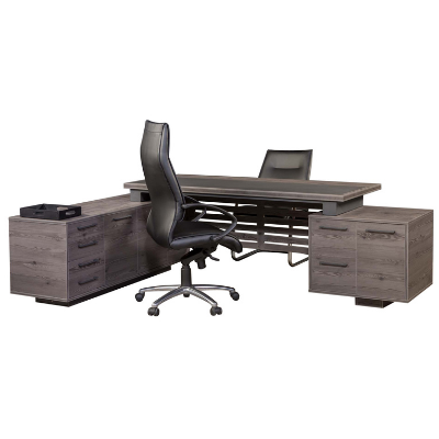 Tetrix Executive Desk with inlay