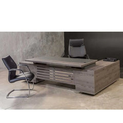 Tetrix Executive Desk with inlay